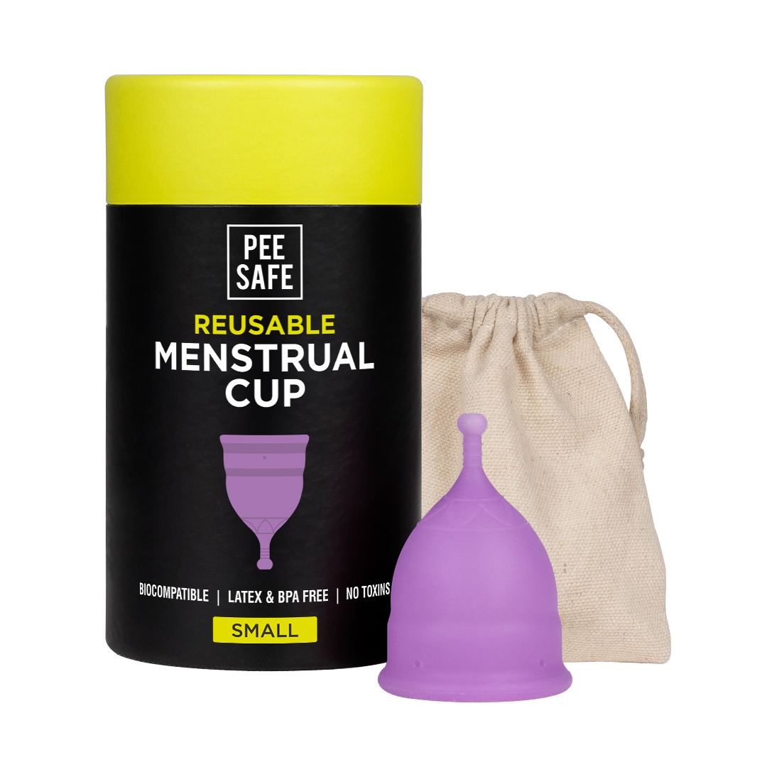 PeeSafe Reusable Medical Grade Silcone for Women - Small Menstrual Cups 1pcs MRP 559