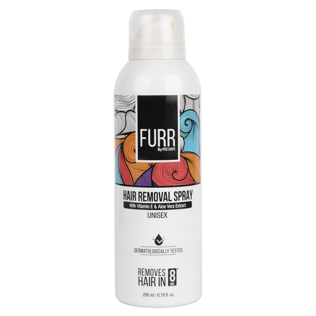 PeeSafe Furr Unisex Hair Removal Spray Hair Remover 200mL MRP 799