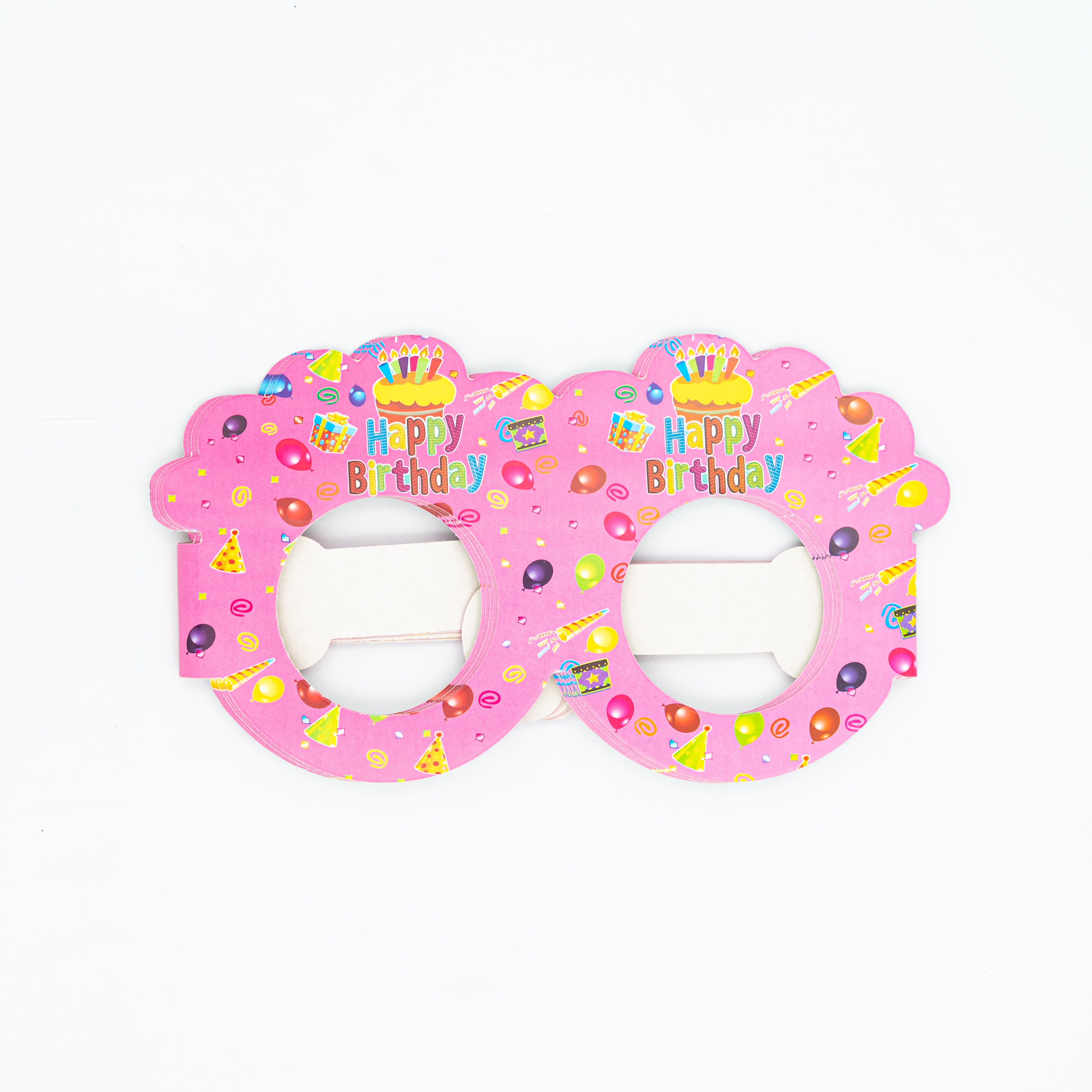 Birthday Mask (Pink Birthday Celebration Print) Party Items MRP 119