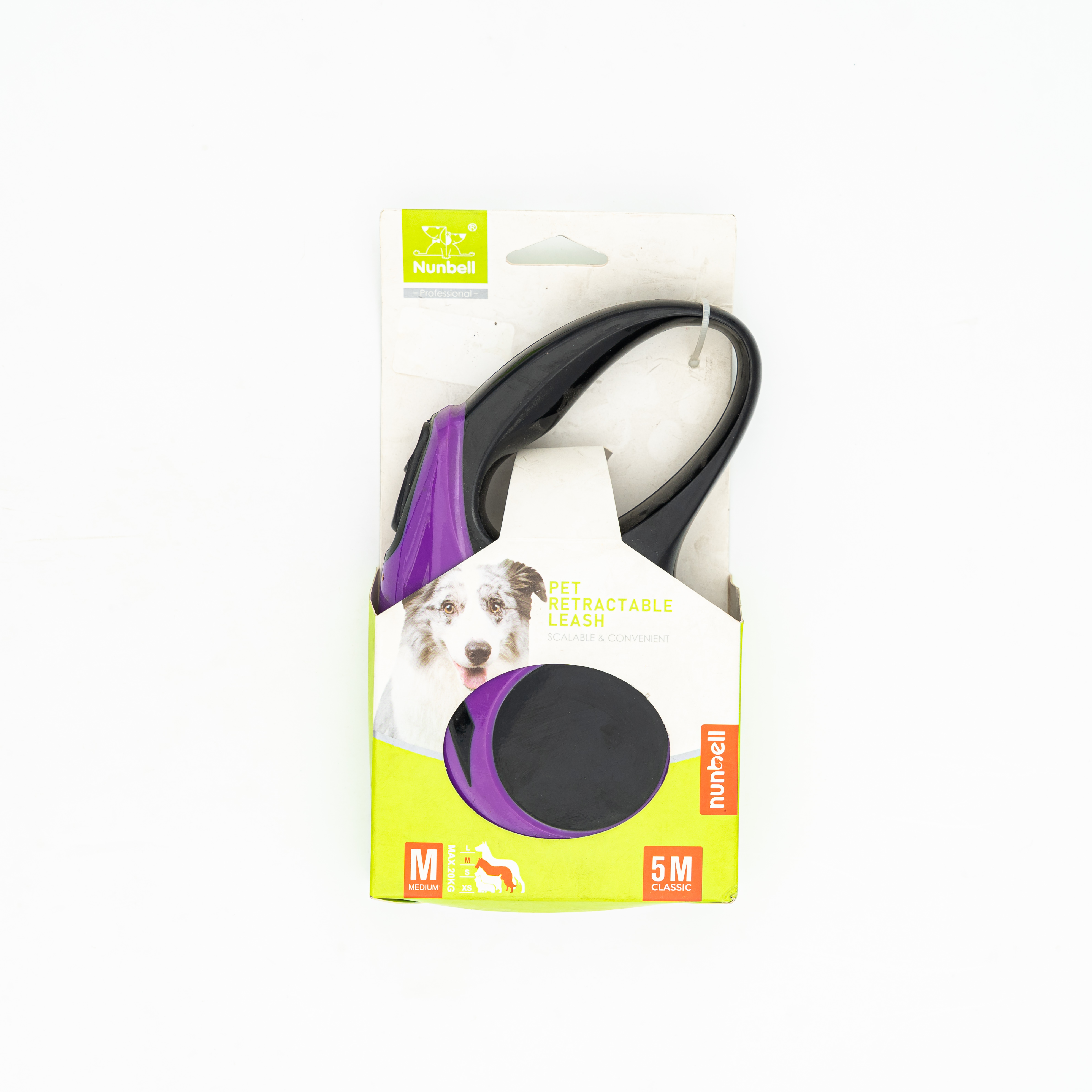 Nunbell Dog Belt with Handle 5 Meter For Medium Size Dog Max 20kg- (Purple) Pet Accessories 20kg MRP 1031