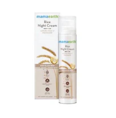Mama Earth Rice Night  Face Creams 50g MRP 958.4