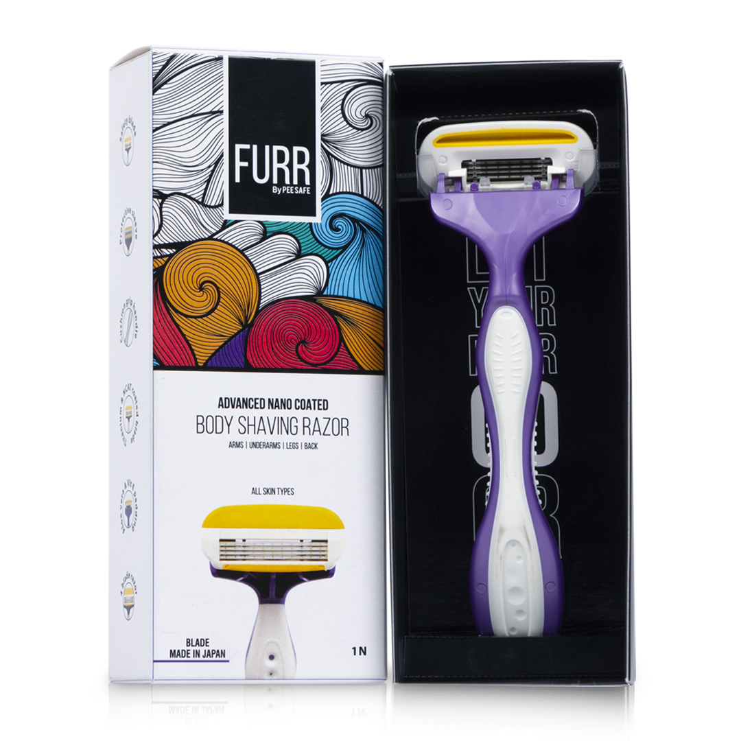 PeeSafe Reusable Body Shaving Razor Razors 1pcs MRP 479