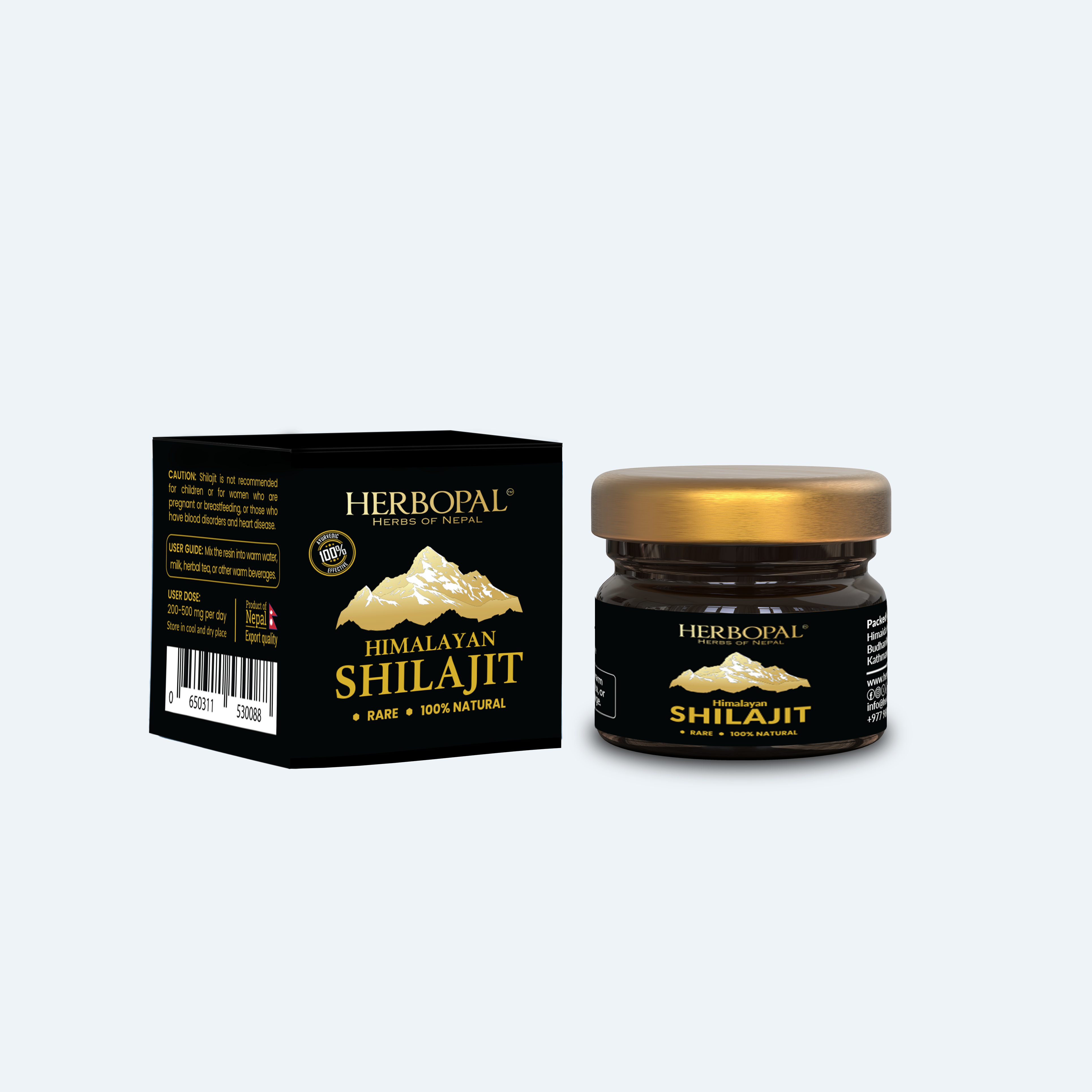 Herbopal Himalayan Shilajit 25g MRP 2500