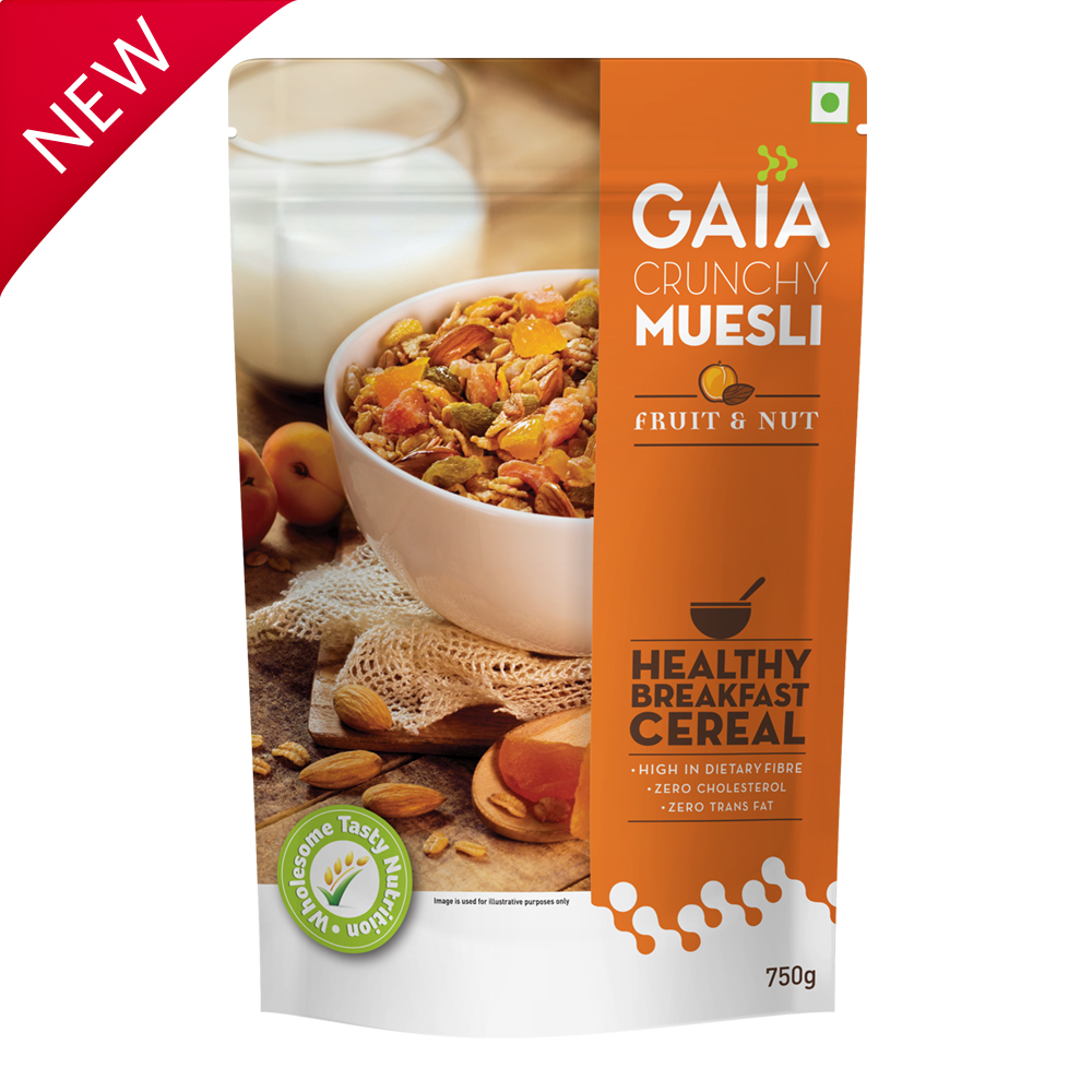 Gaia Muesli Fruit & Nut-750g